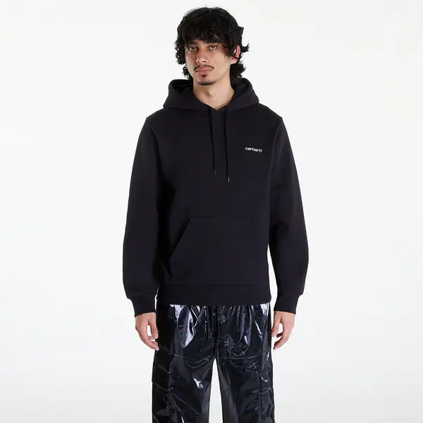 Carhartt WIP Mikina Carhartt WIP Script Embroidery Hoodie UNISEX Black/ White S