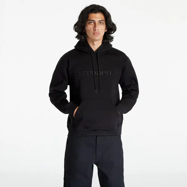 Carhartt WIP Mikina Carhartt WIP Sweatshirt Hoodie UNISEX Black/ Black XXL