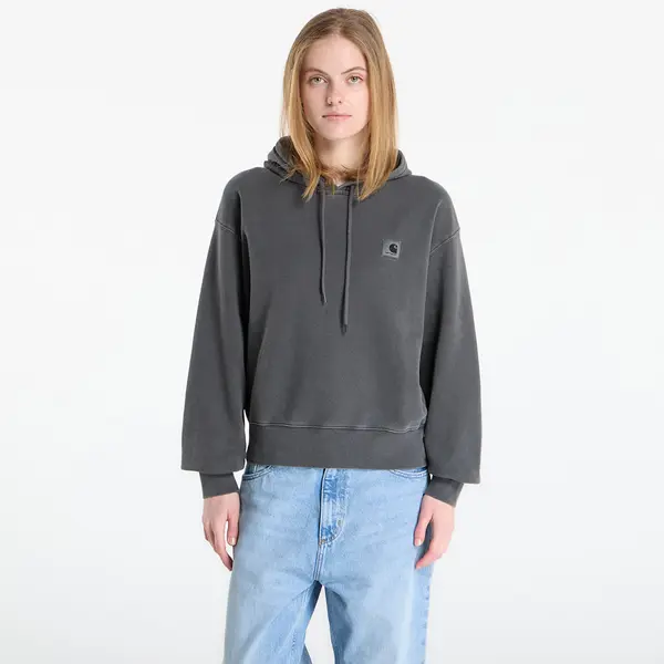 Carhartt WIP Mikina Carhartt WIP W' Hooded Nelson Sweat Black Garment Dyed M