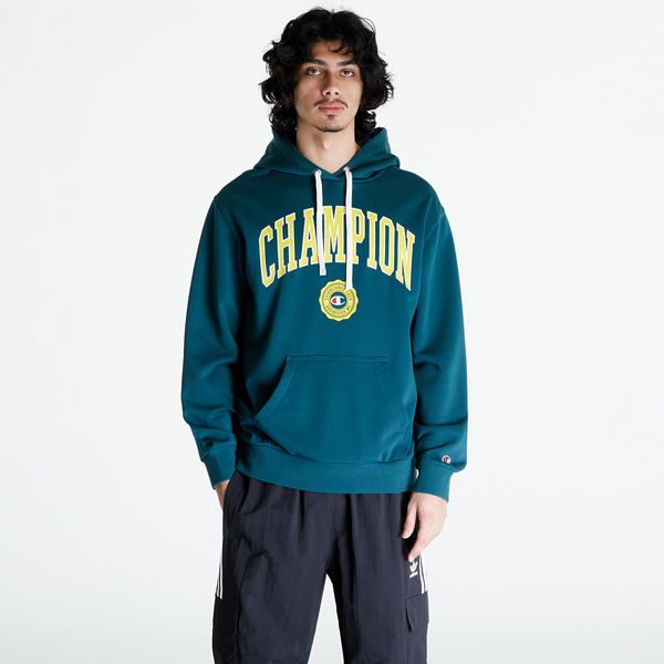 Champion Mikina Champion Hooded Sweatshirt Green M