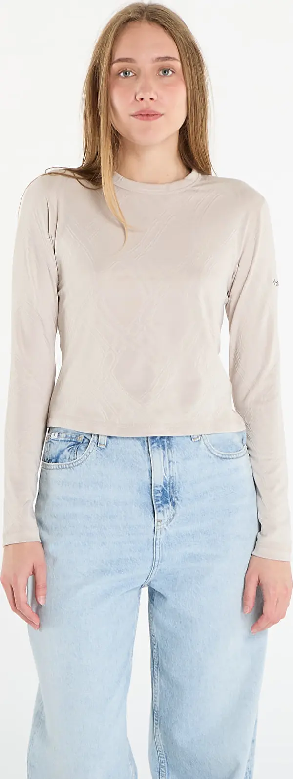 Columbia Mikina Columbia Granite Point™ LS Crew Dark Stone S