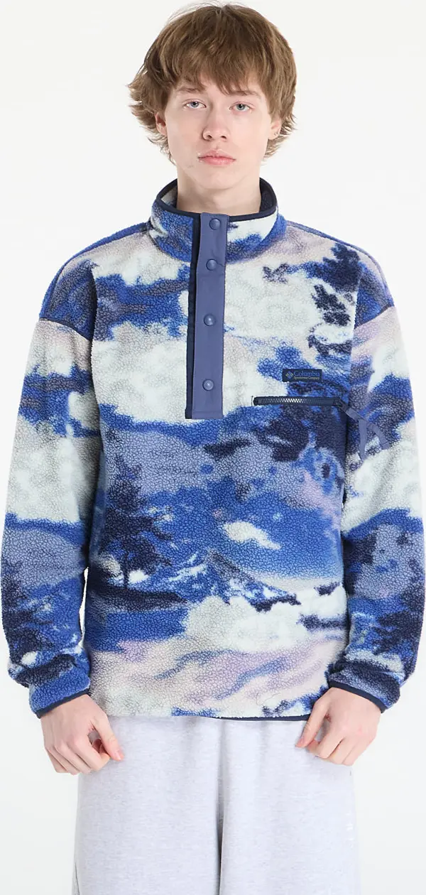 Columbia Mikina Columbia Helvetia™ Half Snap Fleece With Print Collegiate Navy/ Dreaming M