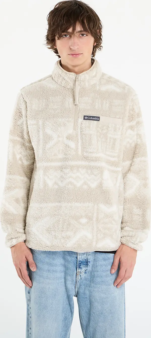 Columbia Mikina Columbia Rugged Ridge™ High Pile Half Zip Dark Stone Deschutes Days XL