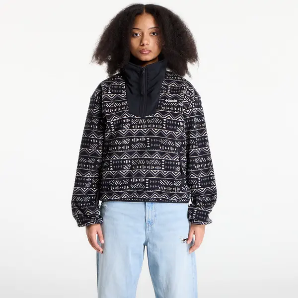 Columbia Mikina Columbia Sequoia Grove™ Half Zip Fleece With Print Black/ Horizons L