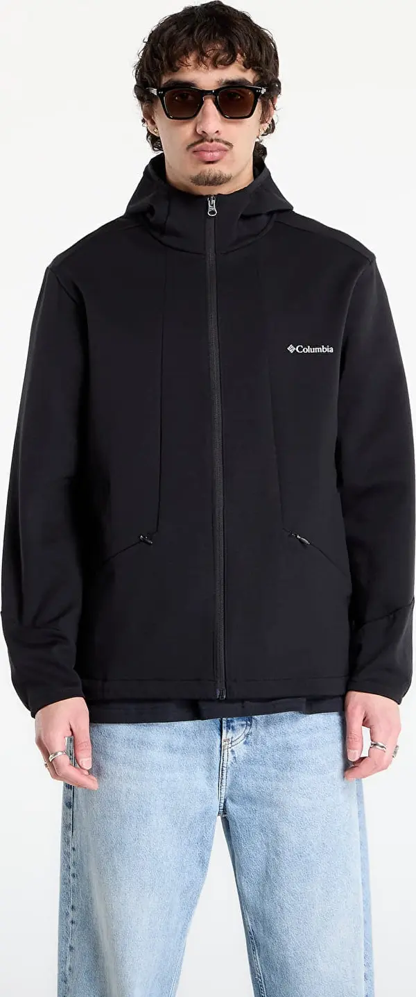 Columbia Mikina Columbia Tech™ Spacer Knit Hoodie Black/ Black XL