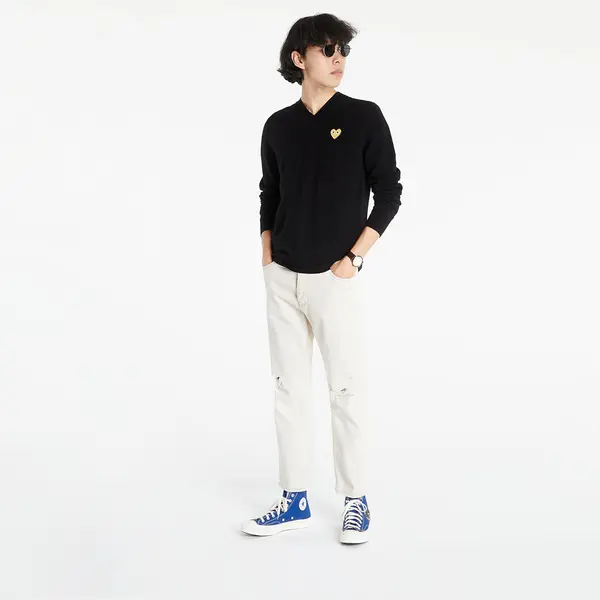 Comme des Garçons PLAY Mikina Comme des Garçons PLAY Knit Pullover Black XL