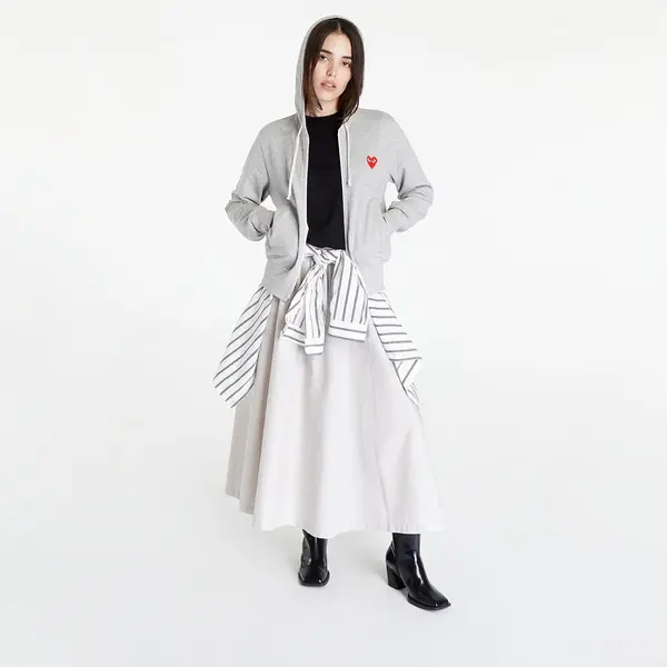 Comme des Garçons PLAY Mikina Comme des Garçons PLAY Knit Sweatshirt Top Grey S