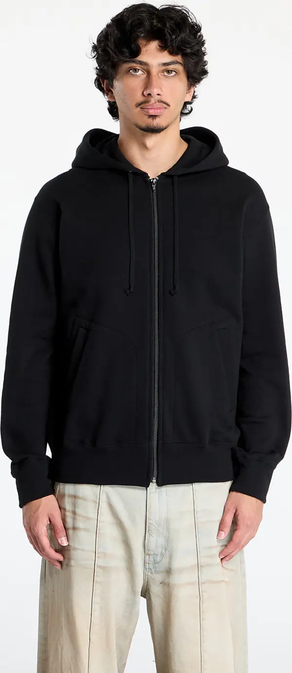 Comme des Garçons PLAY Mikina Comme des Garçons PLAY Red Emblem Knit Sweatshirt UNISEX Black S