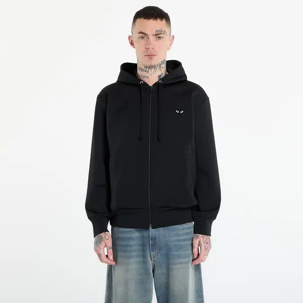 Comme des Garçons PLAY Mikina Comme des Garçons PLAY Sweatshirt Black Emblem Knit UNISEX Black S