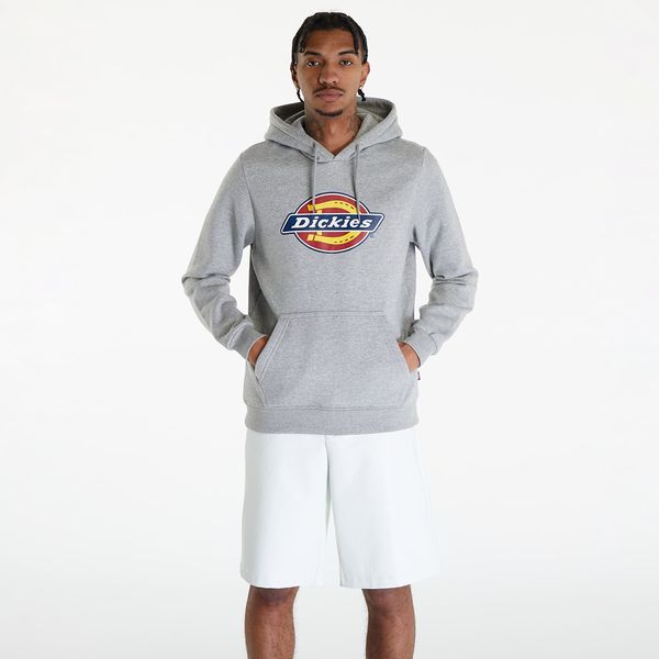 Dickies Mikina Dickies Icon Logo Hoodie Grey Melange M