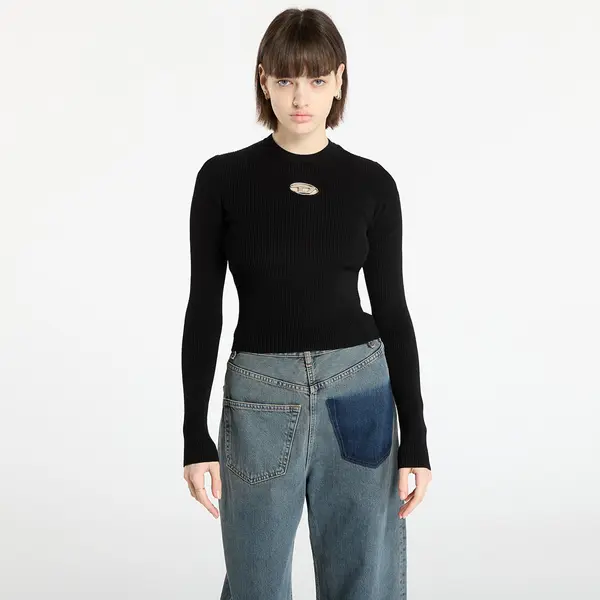 DIESEL Mikina DIESEL M-Valari Knitwear Black L