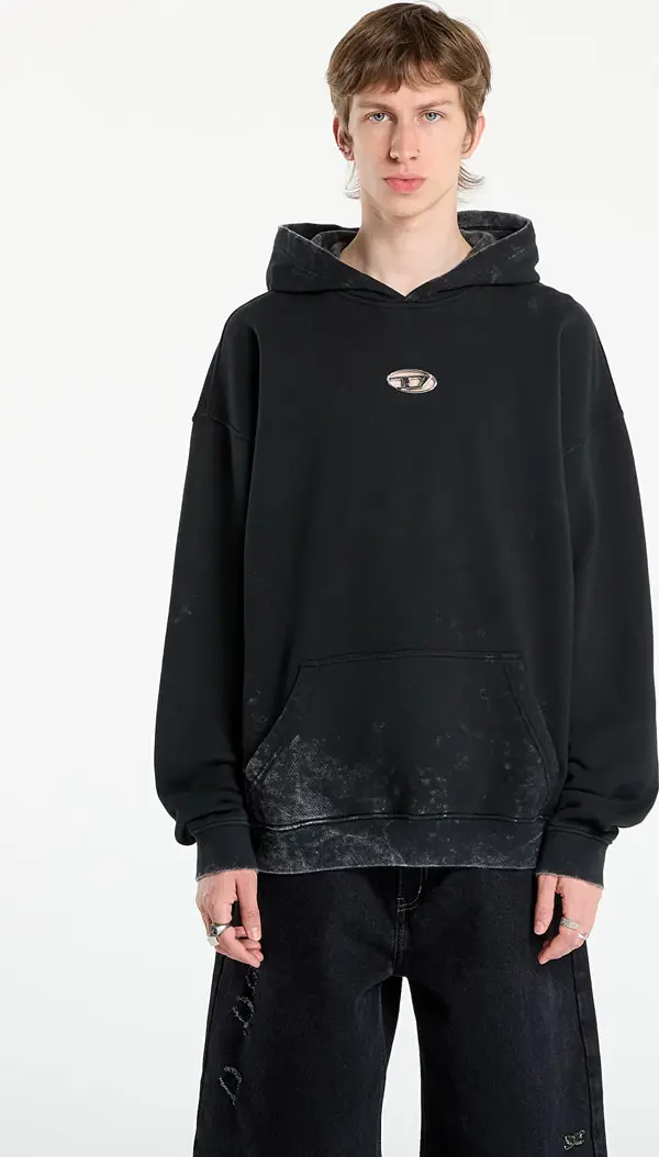 Diesel Mikina Diesel S-Boxt-Hood-T10 Sweat-Shirt Black M