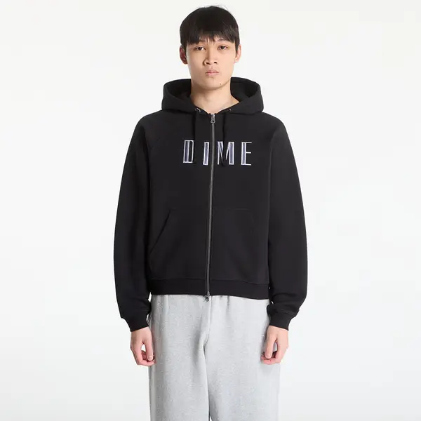 DIME Mikina DIME Blocks Zip Hoodie UNISEX Black L