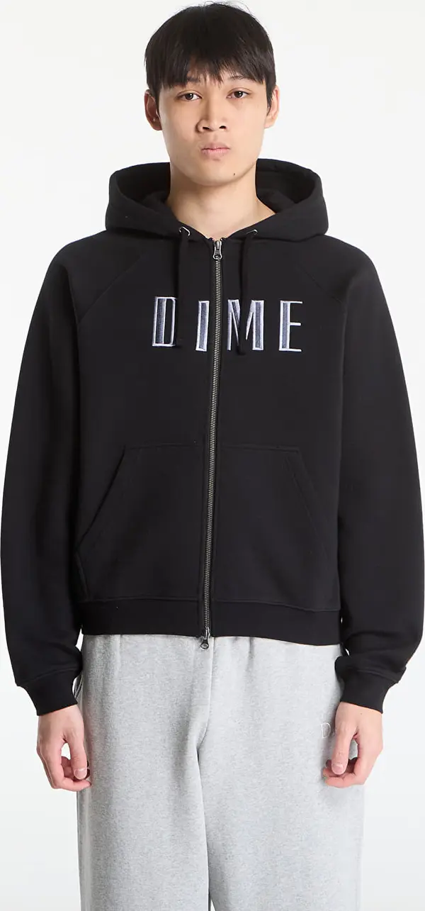 DIME Mikina DIME Blocks Zip Hoodie UNISEX Black S