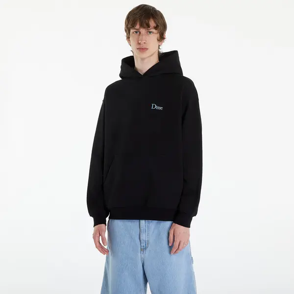 DIME Mikina Dime Classic Small Logo Hoodie UNISEX Black XS