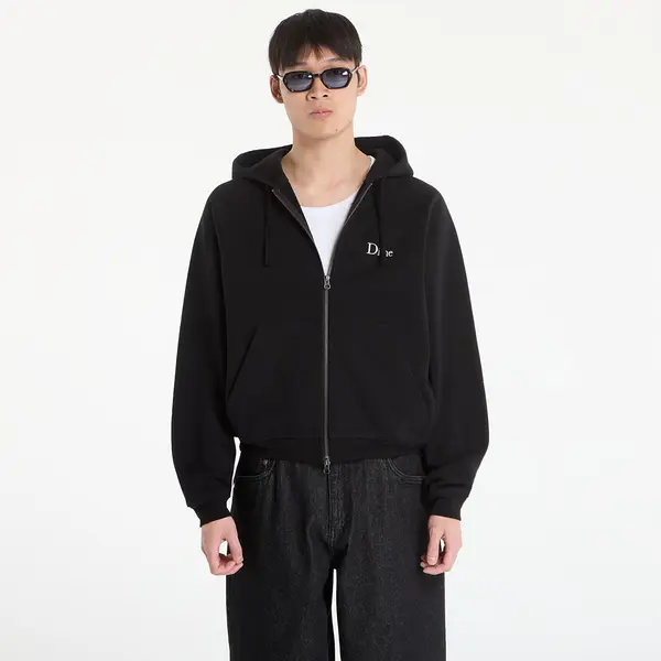 DIME Mikina DIME Classic Small Logo Zip Hoodie UNISEX Black L
