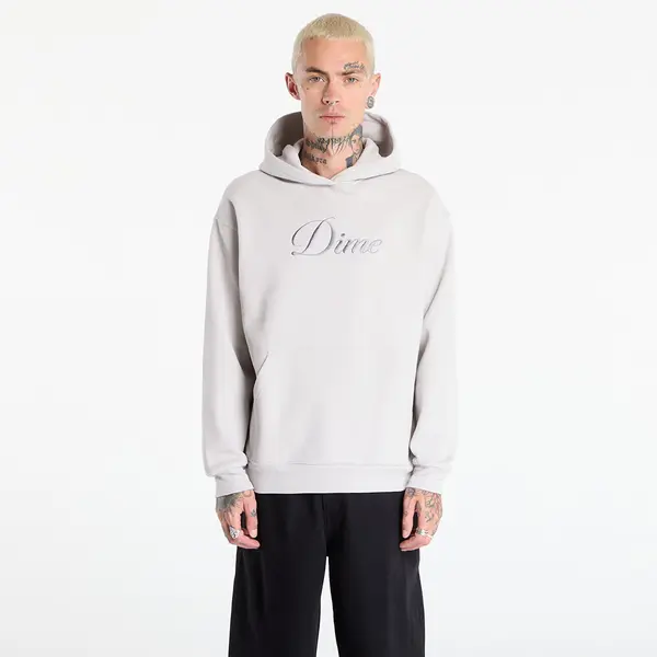 DIME Mikina Dime Cursive Hoodie UNISEX Cement M