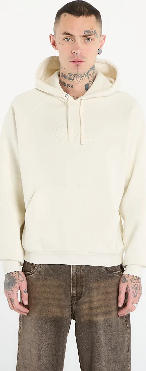 DIME Mikina DIME Cursive Hoodie UNISEX Natural XL