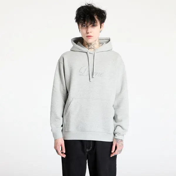 DIME Mikina DIME Cursive Logo Hoodie UNISEX Heather Gray S