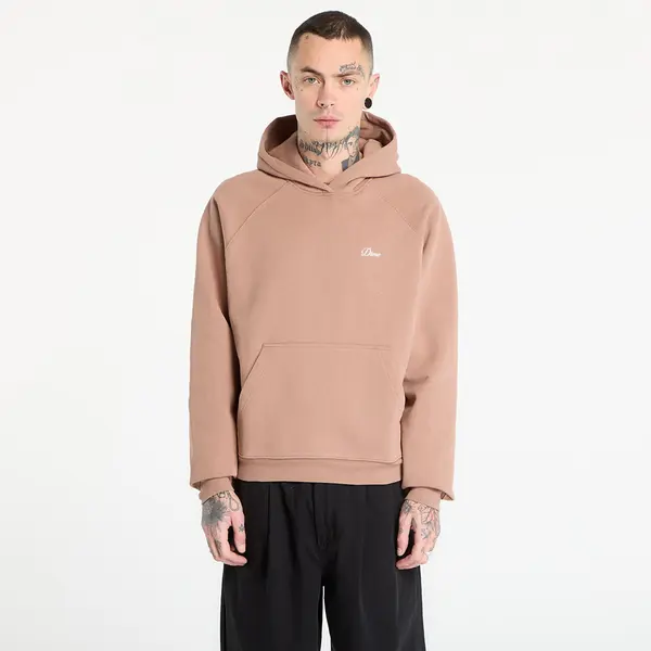 DIME Mikina DIME Cursive Small Logo Hoodie UNISEX Sepia M