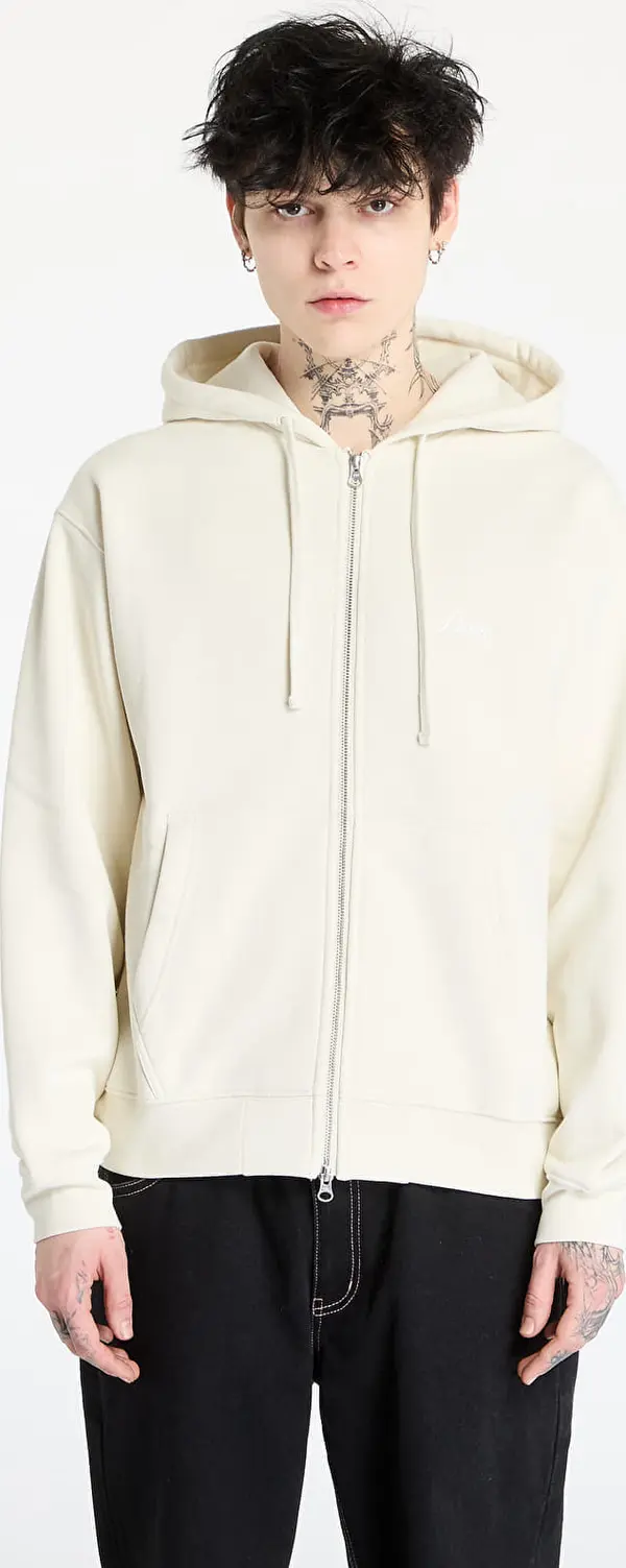 DIME Mikina DIME Cursive Small Logo Zip-Hoodie UNISEX Natural XL