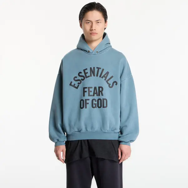 Fear of God Essentials Mikina Fear of God Essentials Campus 90'S Hoodie Faded Coastal XXL