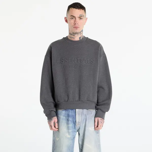 Fear of God Essentials Mikina Fear of God Essentials Classic Crewneck Sweatshirt Charcoal Heather L
