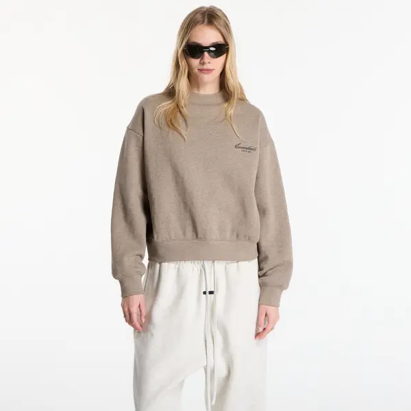 Fear of God Essentials Mikina Fear of God Essentials Classic Crewneck Sweatshirt Homestead Heather M