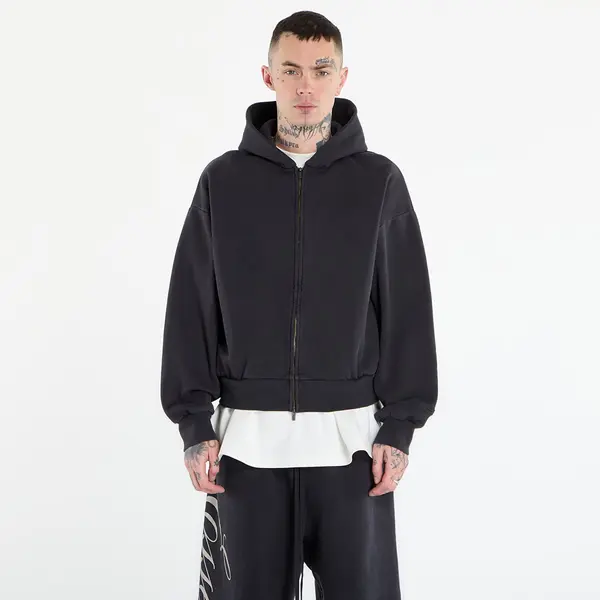 Fear of God Essentials Mikina Fear of God Essentials Classic Full Zip Hoodie Vintage Black L