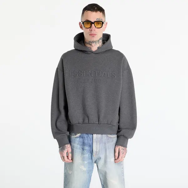 Fear of God Essentials Mikina Fear of God Essentials Classic Hoodie Charcoal Heather XL