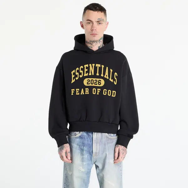 Fear of God Essentials Mikina Fear of God Essentials Classic Hoodie Vintage Black S