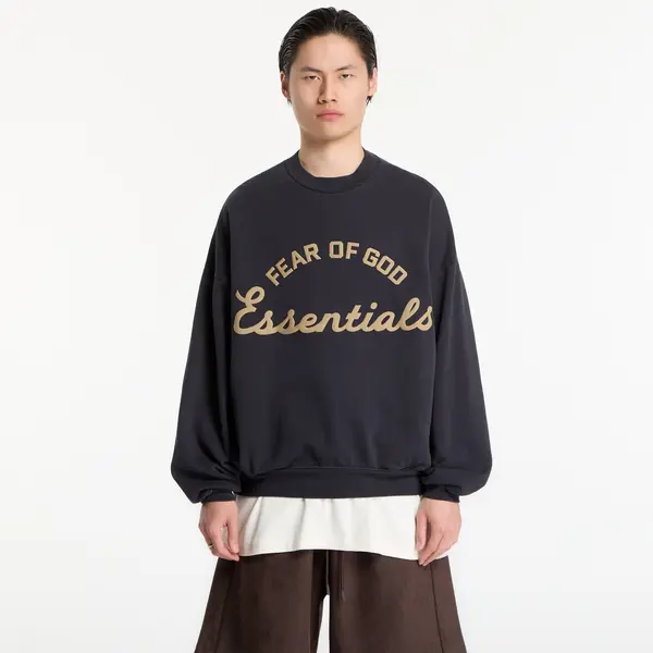 Fear of God Essentials Mikina Fear of God Essentials Training 90'S Crewneck Sweatshirt Faded Black XL
