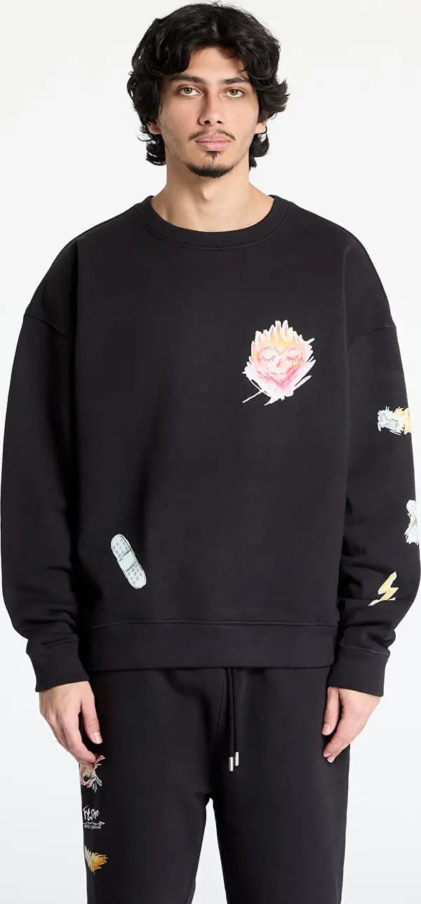 FTSHP Mikina FTSHP x Kurňavka Crewneck UNISEX Black XXL