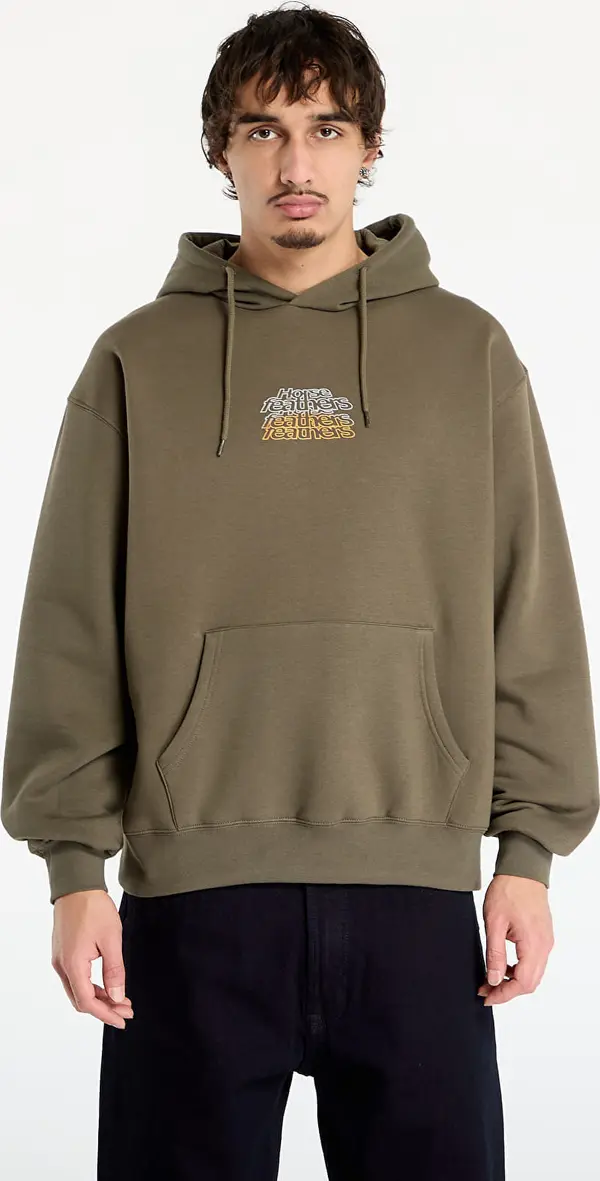 Horsefeathers Mikina Horsefeathers Rollin Sweatshirt Burnt Olive L