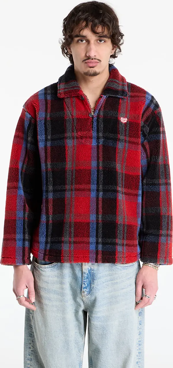 HUMAN MADE Mikina HUMAN MADE Fleece Pullover UNISEX Red S