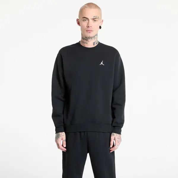 Jordan Mikina Jordan Brooklyn Fleece Men's Crew-Neck Sweatshirt Black/ White S