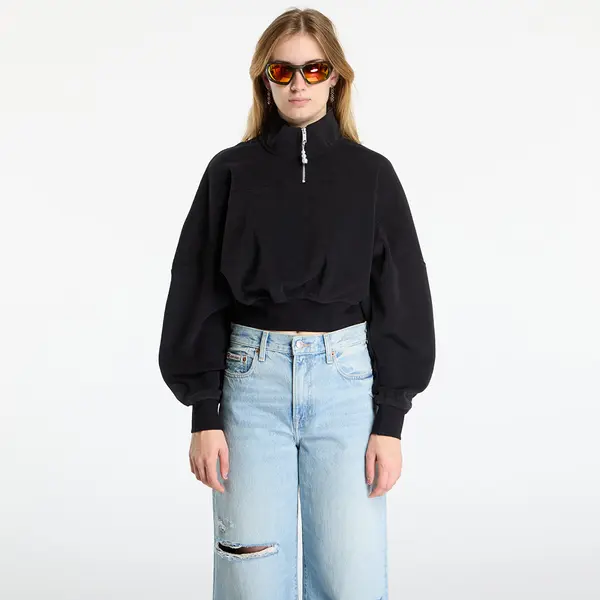 Jordan Mikina Jordan Flight Fleece Women's Quarter-Zip Top Black/ Black L