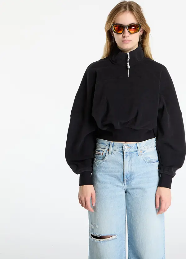 Jordan Mikina Jordan Flight Fleece Women's Quarter-Zip Top Black/ Black M