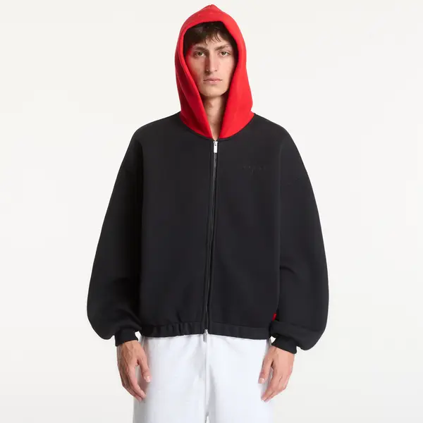 Jordan Mikina Jordan Flight Men's Pullover Hoodie Black/ University Red L