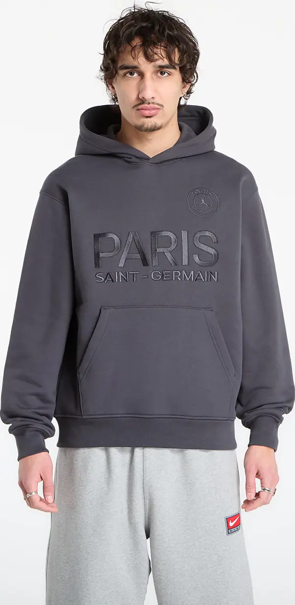 Jordan Mikina Jordan Paris Saint-Germain Men's Fleece Hoodie Anthracite XL
