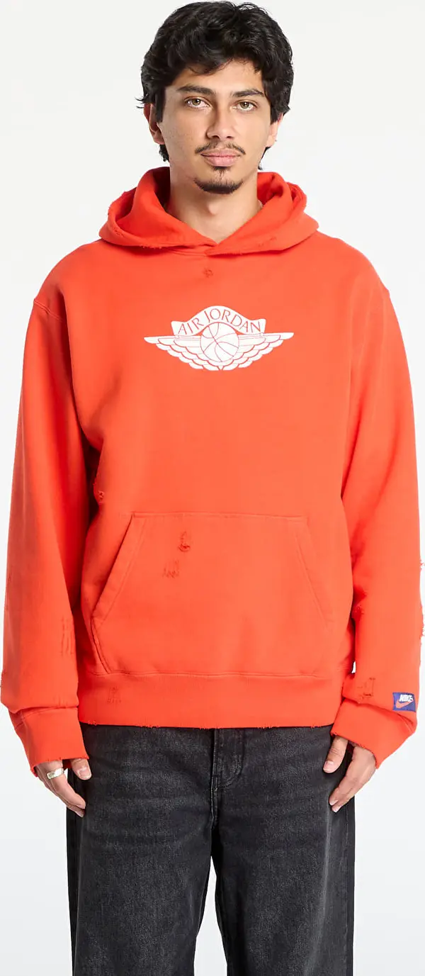 Jordan Mikina Jordan Rare Air Men's Fleece Pullover Hoodie Chile Red L