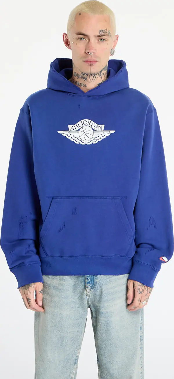 Jordan Mikina Jordan Rare Air Men's Fleece Pullover Hoodie Deep Royal L