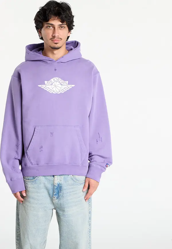 Jordan Mikina Jordan Rare Air Men's Fleece Pullover Hoodie Purple Earth S