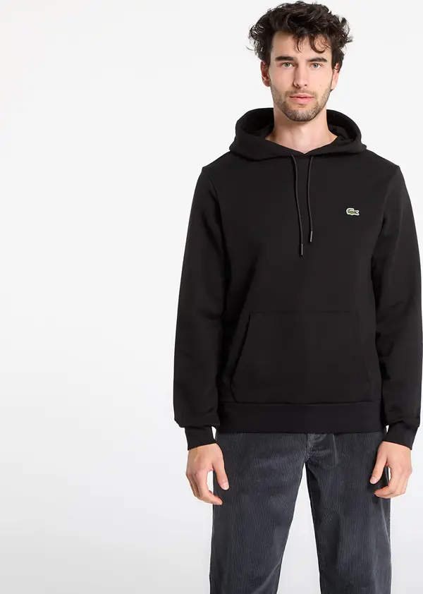 LACOSTE Mikina LACOSTE Men's Sweatshirt Black L