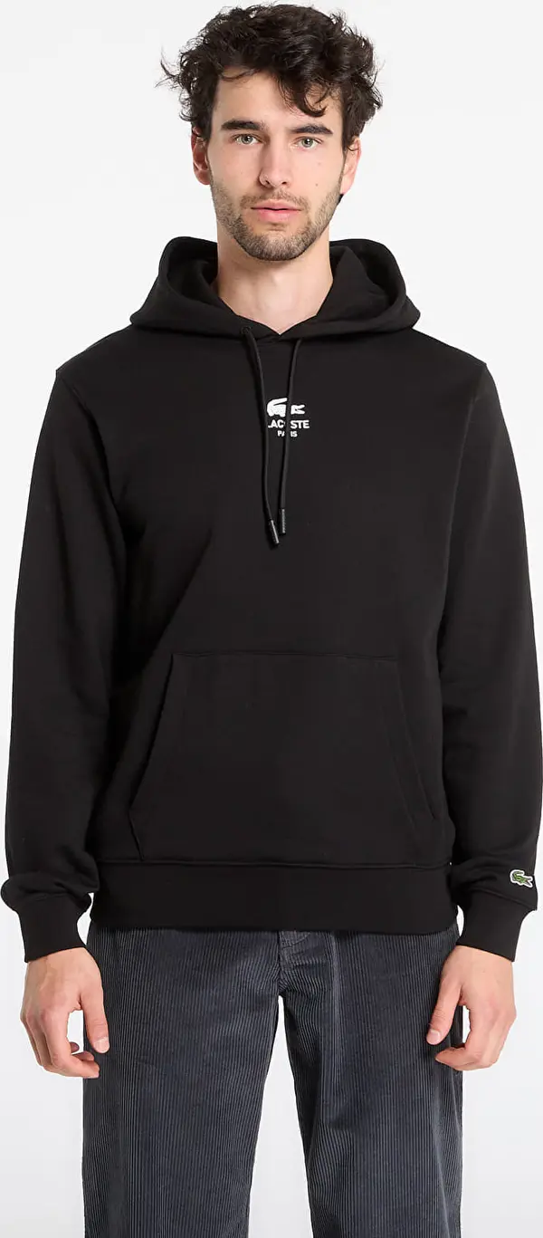 LACOSTE Mikina LACOSTE Men's Sweatshirt Black M