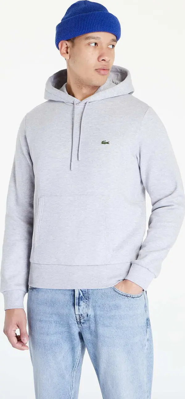 LACOSTE Mikina LACOSTE Sweatshirt Grey L
