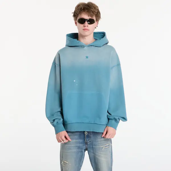 MISBHV Mikina MISBHV Shadow Pocket Hoodie UNISEX Teal Blue M