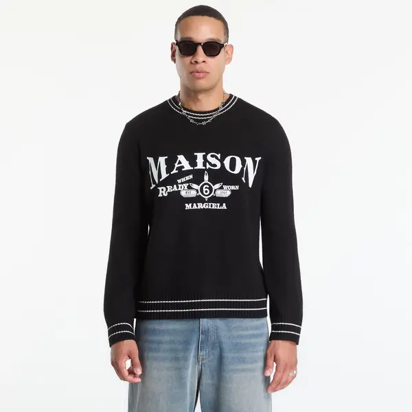 MM6 Maison Margiela Mikina MM6 Crewneck Black L