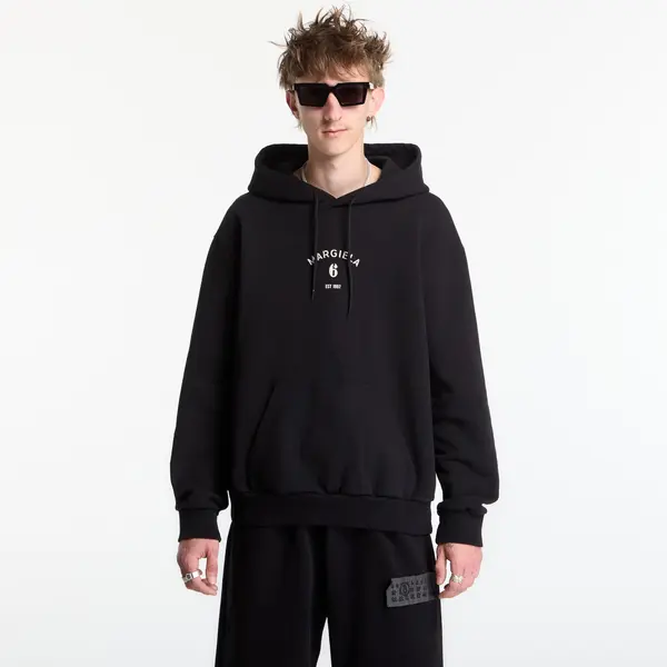 MM6 Maison Margiela Mikina MM6 Mannequin Print Hooded Sweatshirt Black XL