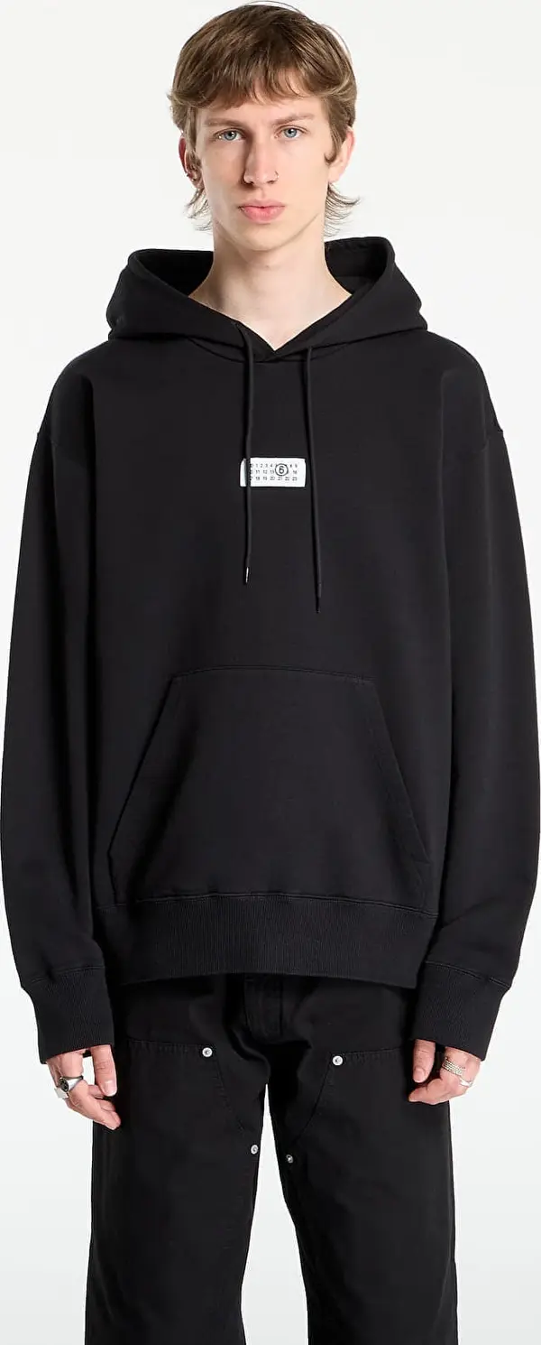 MM6 Mikina MM6 Numeric Sweatshirt Black M